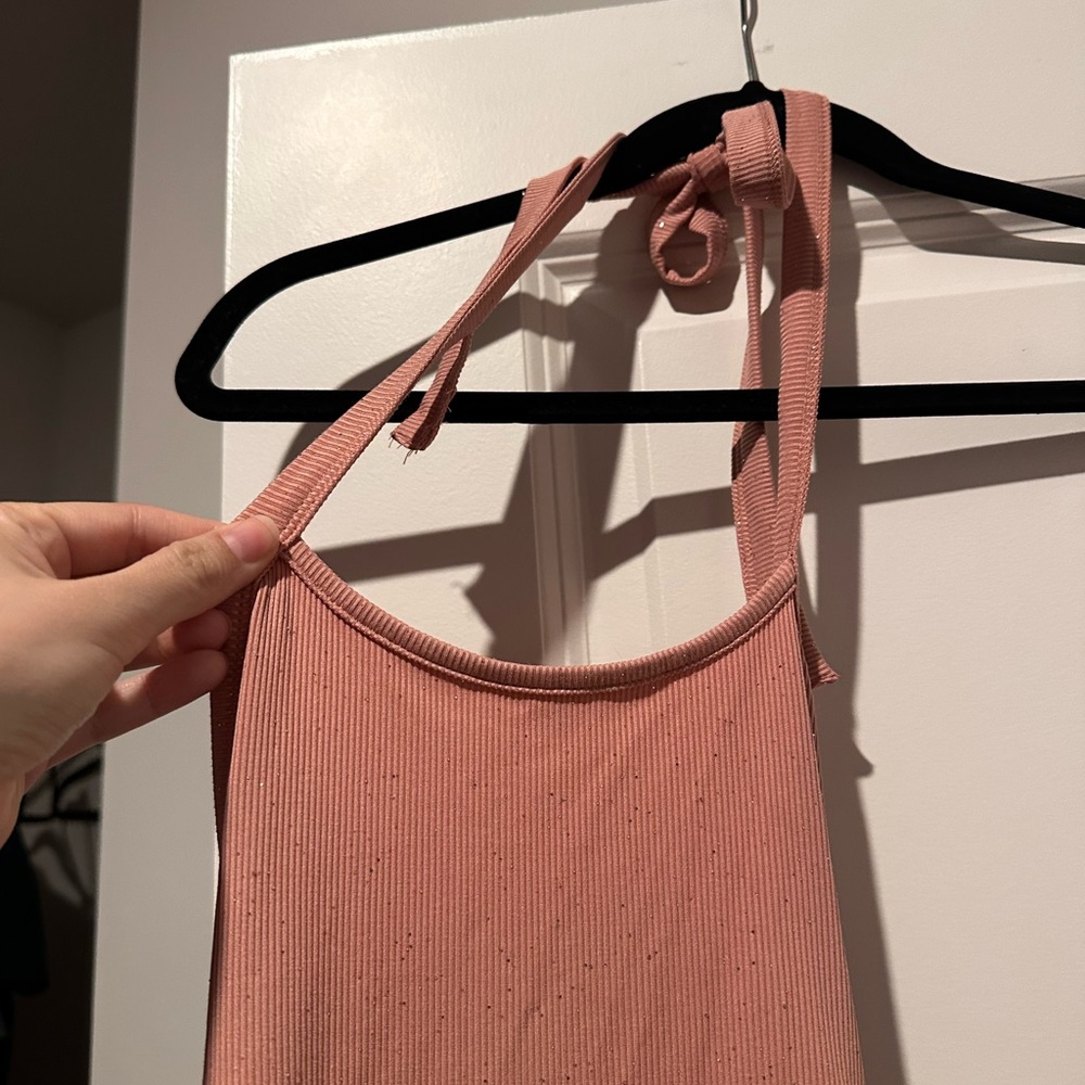 Pink Ruched Dress - Picture 2 of 3